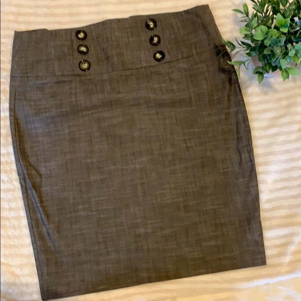 Byline Pencil Skirt